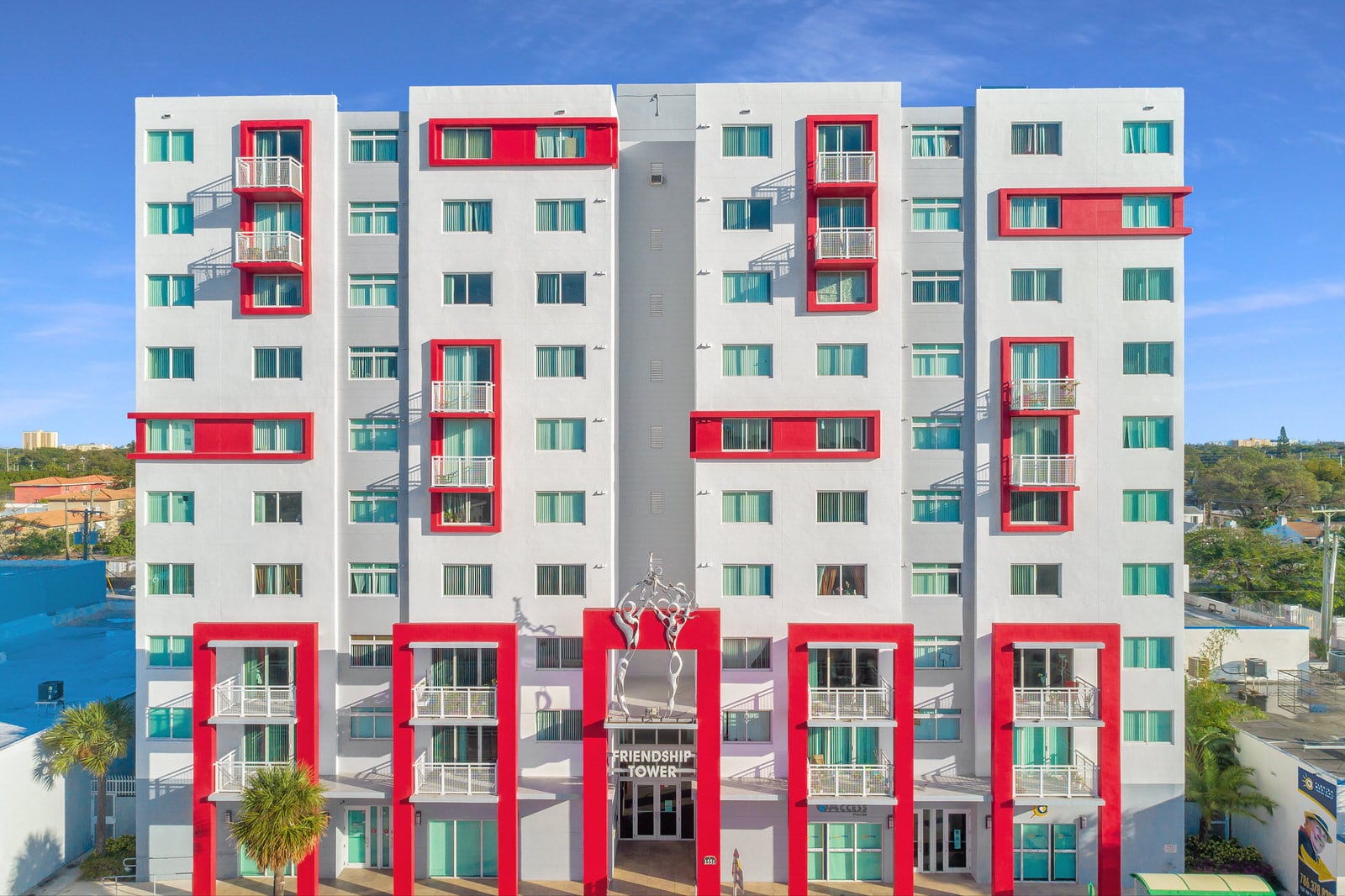 Friendship Tower Apartments Exterior